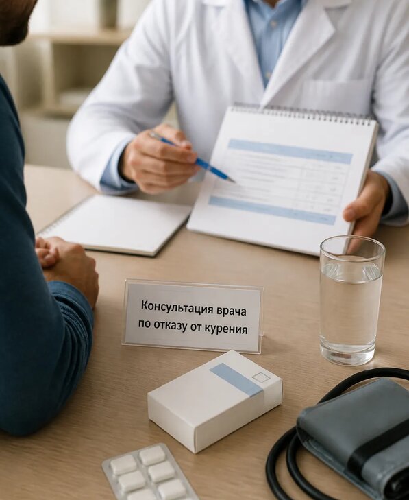 Консультация врача по отказу от курения для взрослых в Кашире